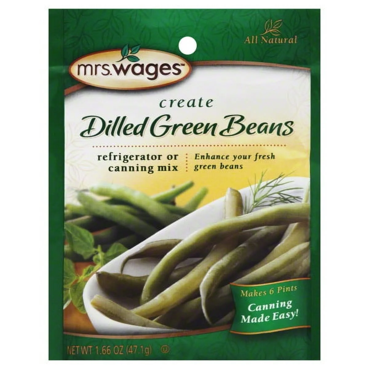 Mrs. Wages Dilled Green Bean Mix