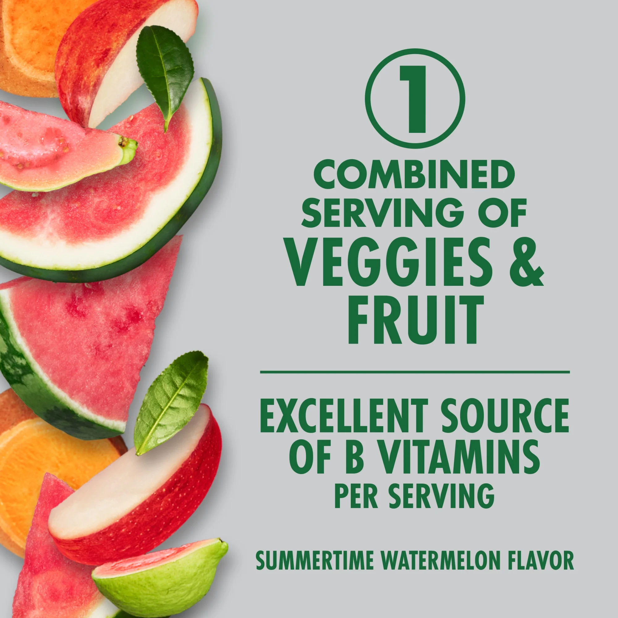 V8 +Energy Limited Edition Summertime Watermelon Juice Energy Drink, 8 fl oz Can, 6 Count