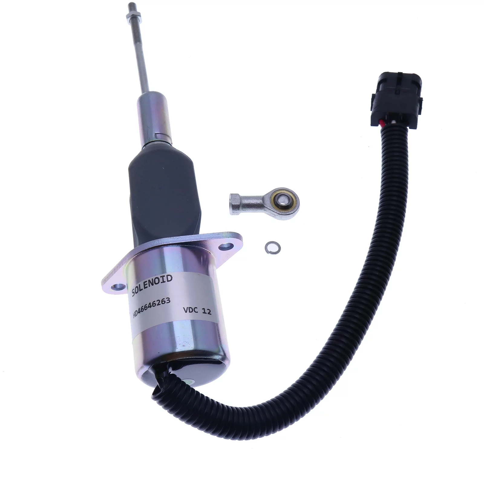 HVACSTAR New Fuel Shutoff Solenoid for John Deere 4955 4560 4760 4960 644G Loader 12V