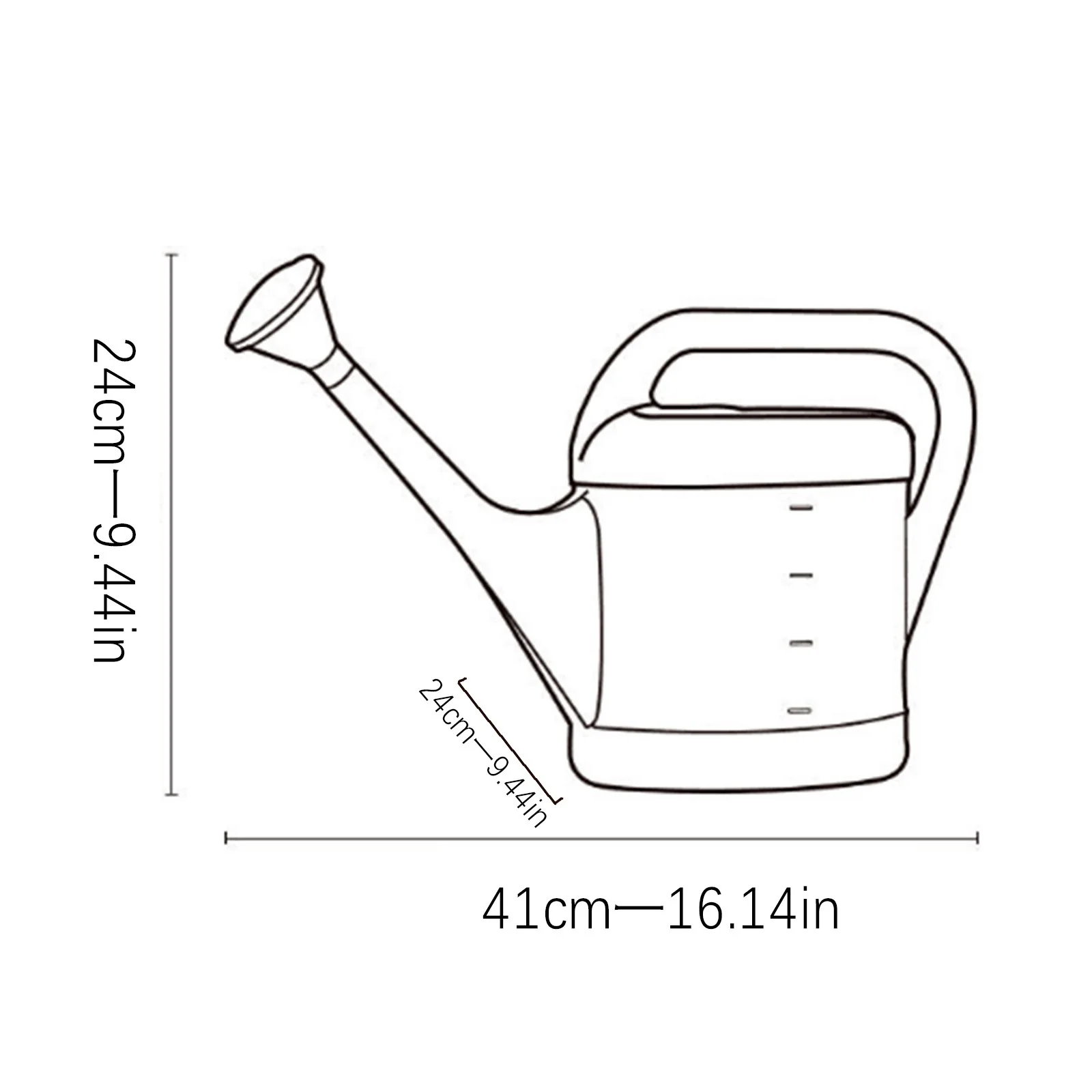3L Garden Bonsai Spout For House Watering 0.79 101oz Long Flower Can Water Sprinklers Gear Drive Sprinkler Sprinkler Parts 360 Sprinkler Pad Sprinkler for Kids Sprinklers for Small Areas