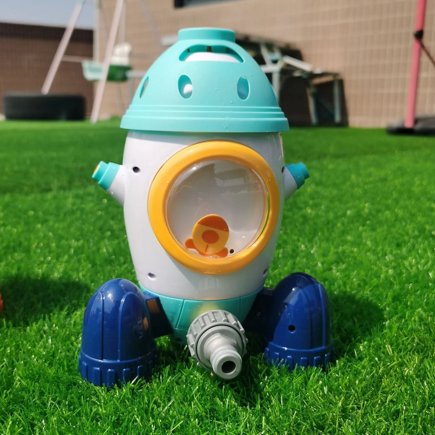 Water Sprinkler Toy for Kids, Outdoor Summer Toys for Ages 2-10 Years Old, Toddlers Backyard Water Toys