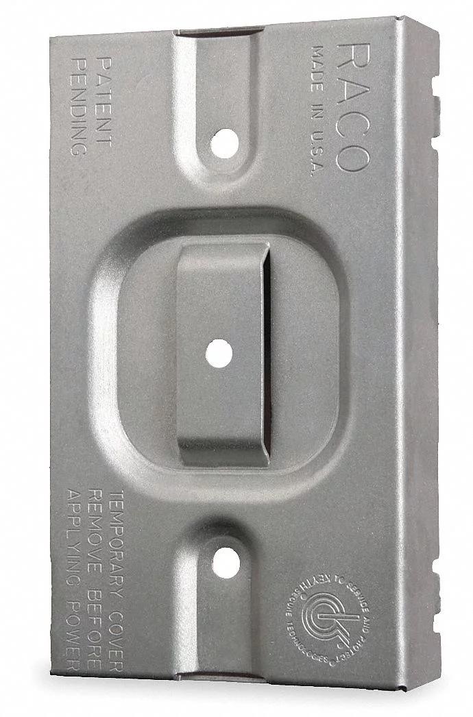 Raco Electrical Box Cover,Raised,3/4 in. 701R