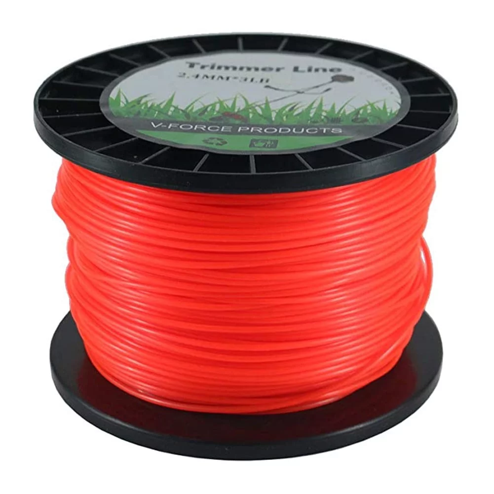 Cumbed  164ft 2.4mm Weeder Line for STIHL, Round Brushcutter Strimmer Trimmer Cord Line Wire, Nylon String Lawn Trimmer Line Replacement