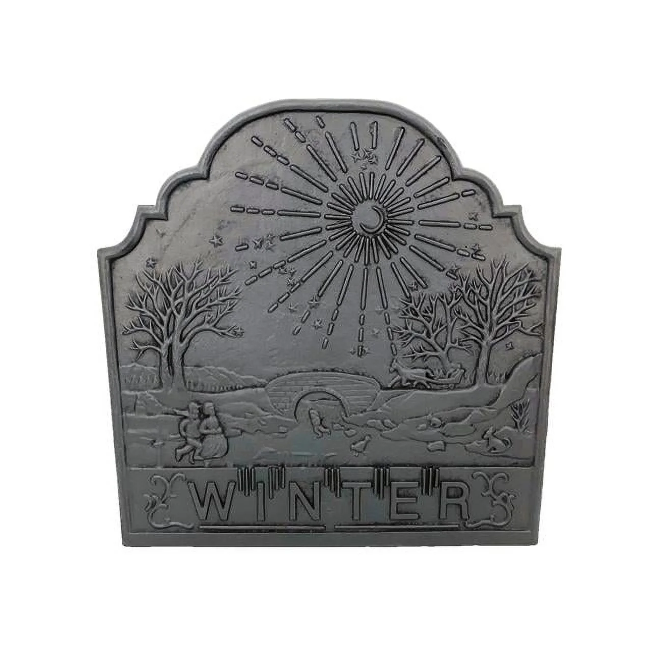 Winter Fire Back, Black