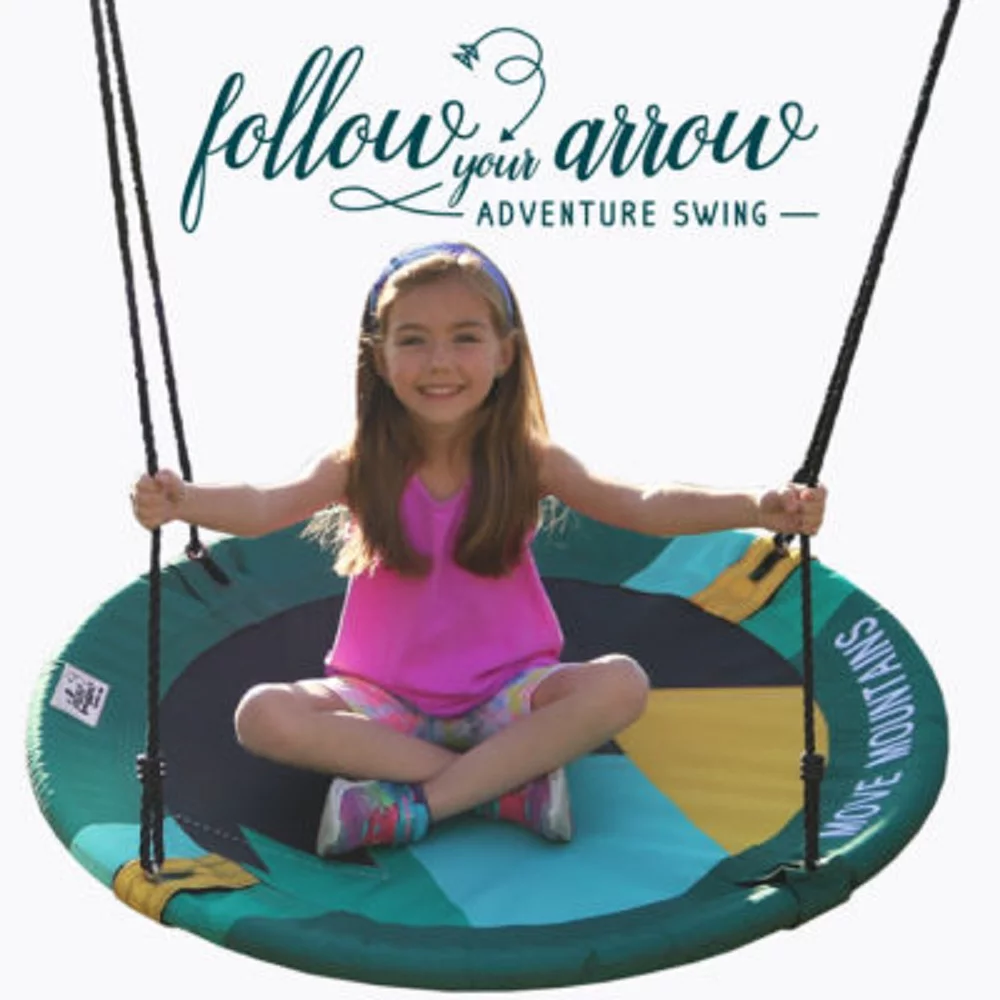 M&M Sales Enterprises Inc Move Mountains Adventure Mat Swing