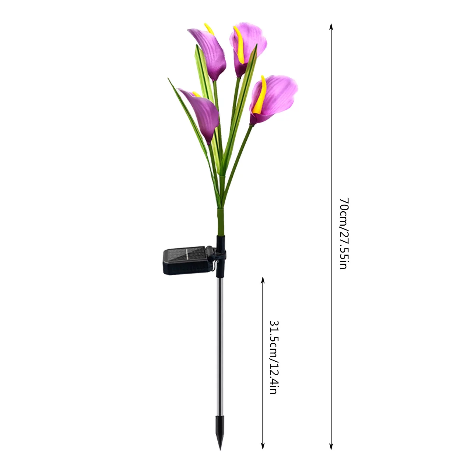 LLQkigsxse Sprinkler for Kids Pool 3PCS Solar Outdoor Calla Lily Flower Lights Patio Ground Plug Grassland Lights Garden Decoration Ornamental Lights Gifts For Birthday Party