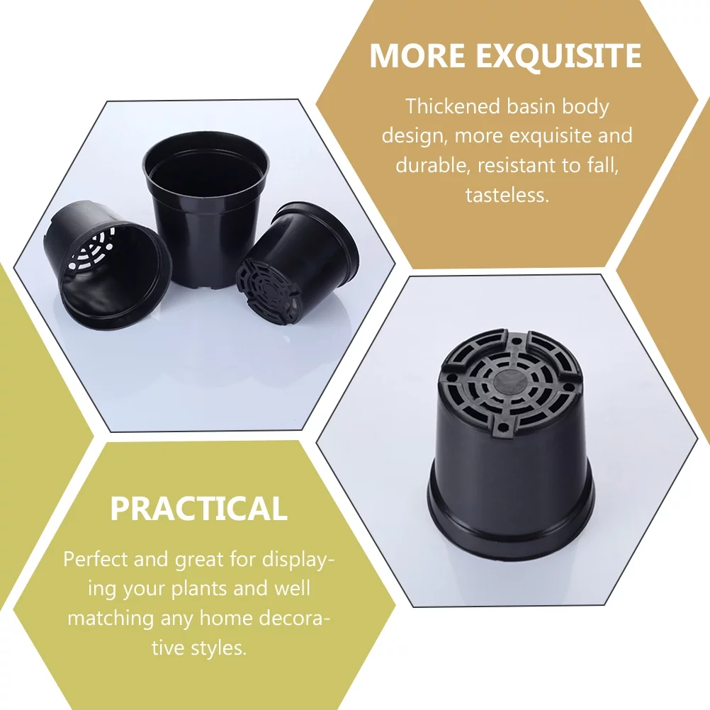 20 Pcs Seedling Pot Plant Plants with Holes Planting Flower for Simple Universal Mini