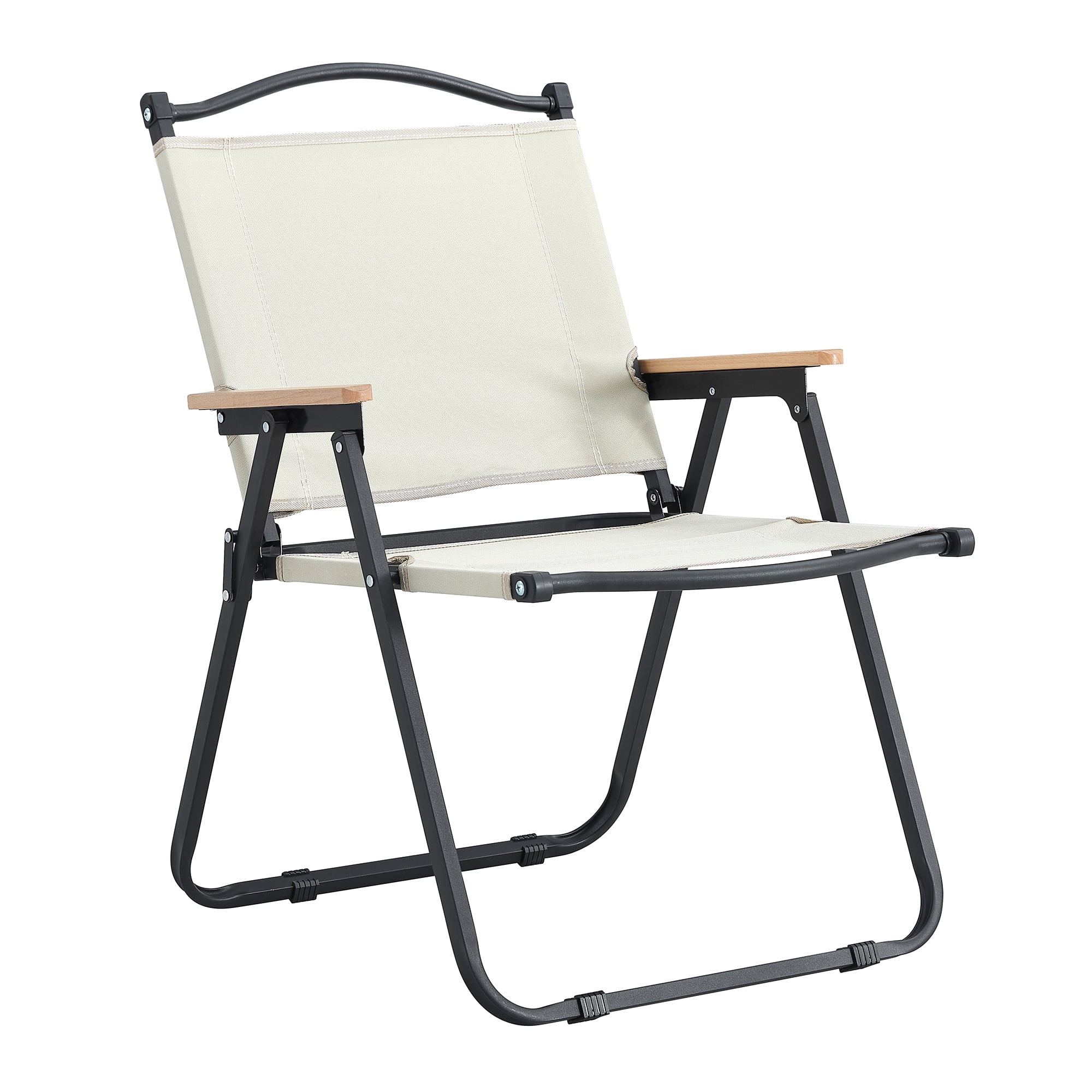 280lbs Load Folding Chair - Oxford Cloth with Armrests for Comfort and Convenience