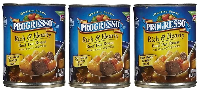 Progresso Beef Pot Roast With Veggies, 18.5 oz, 3 pk