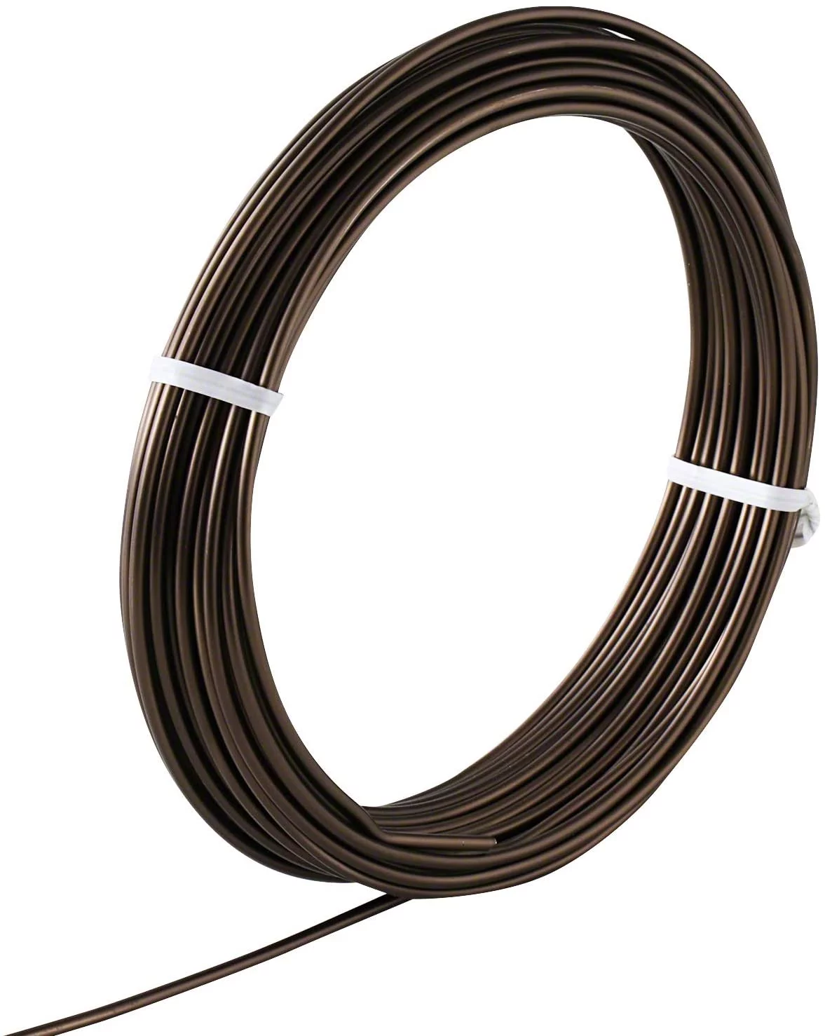 Hanafubuki Wazakura Japanese Bonsai Training Wire 3.0mm, Brown Anodized Coating Aluminum Made in Japan 150g - 25.5Ft (7.8m) 3.0mm