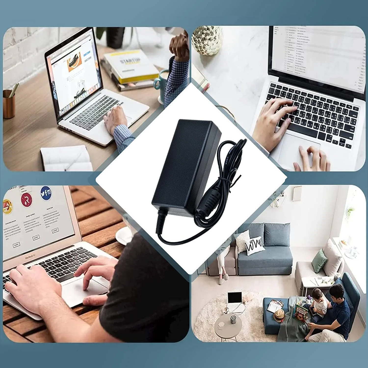 Guy-Tech 24V AC Adapter Compatible with Denon SC-S514 DHT-S514 Wireless Sound Bar DHT-5514 DHTS514