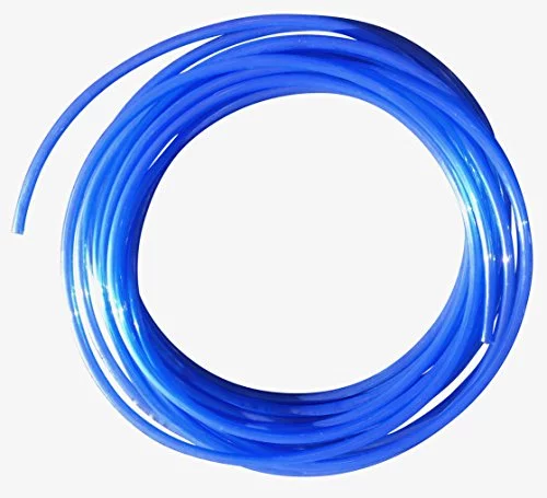 Maple Syrup Tree Tapping Tubing Line - 50 FEET - 5/16 inch Vacuum Line Hose - Can use with Drop Line Tubes Set-up - Semi Stiff Blue - 15 Year (50 Foot Length)