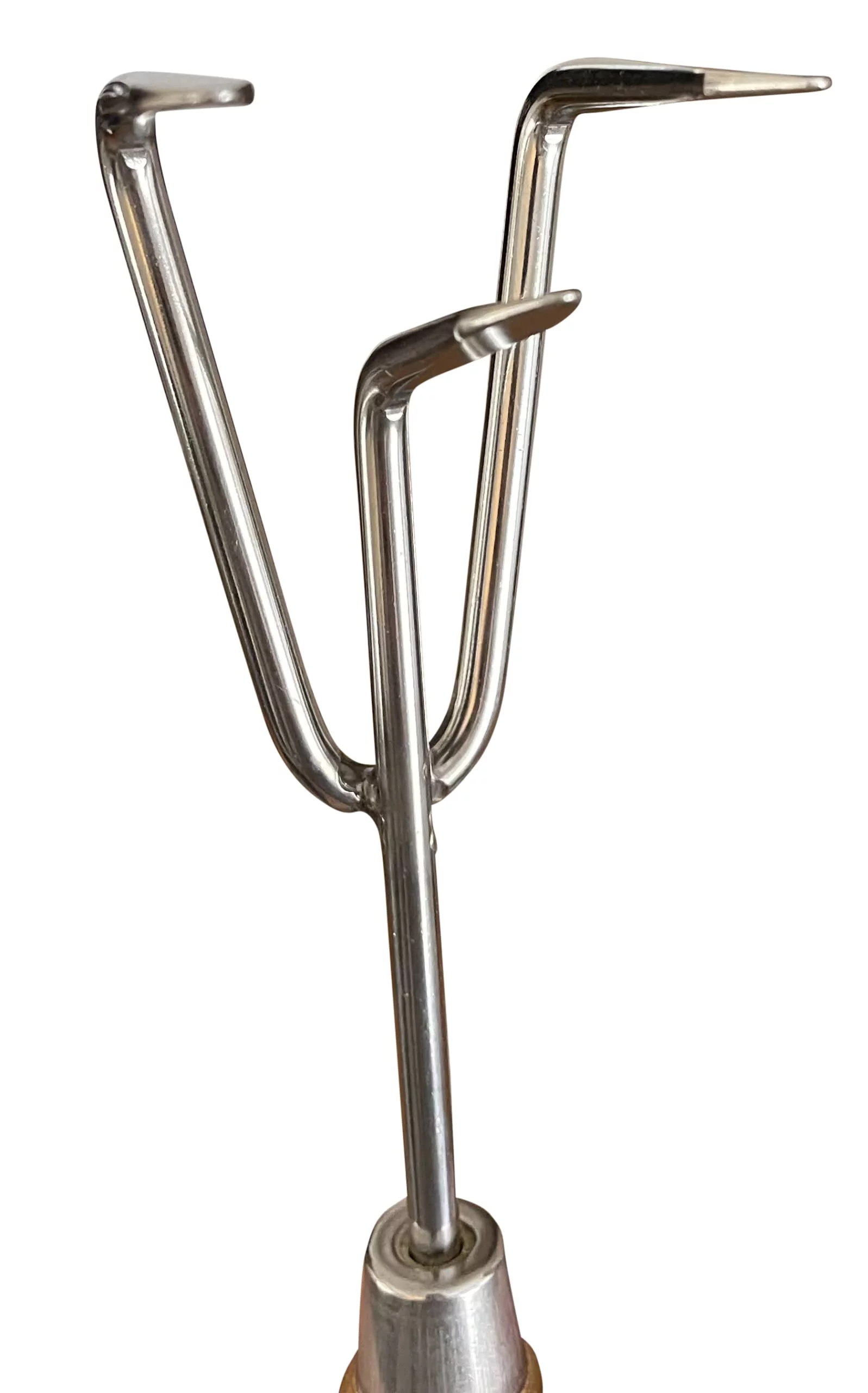 Garden Guru Hand Cultivator Rake Tiller Tool, Stainless Steel, Rust Resistant, Ergonomic FSC Wood Handle (2 Pack)