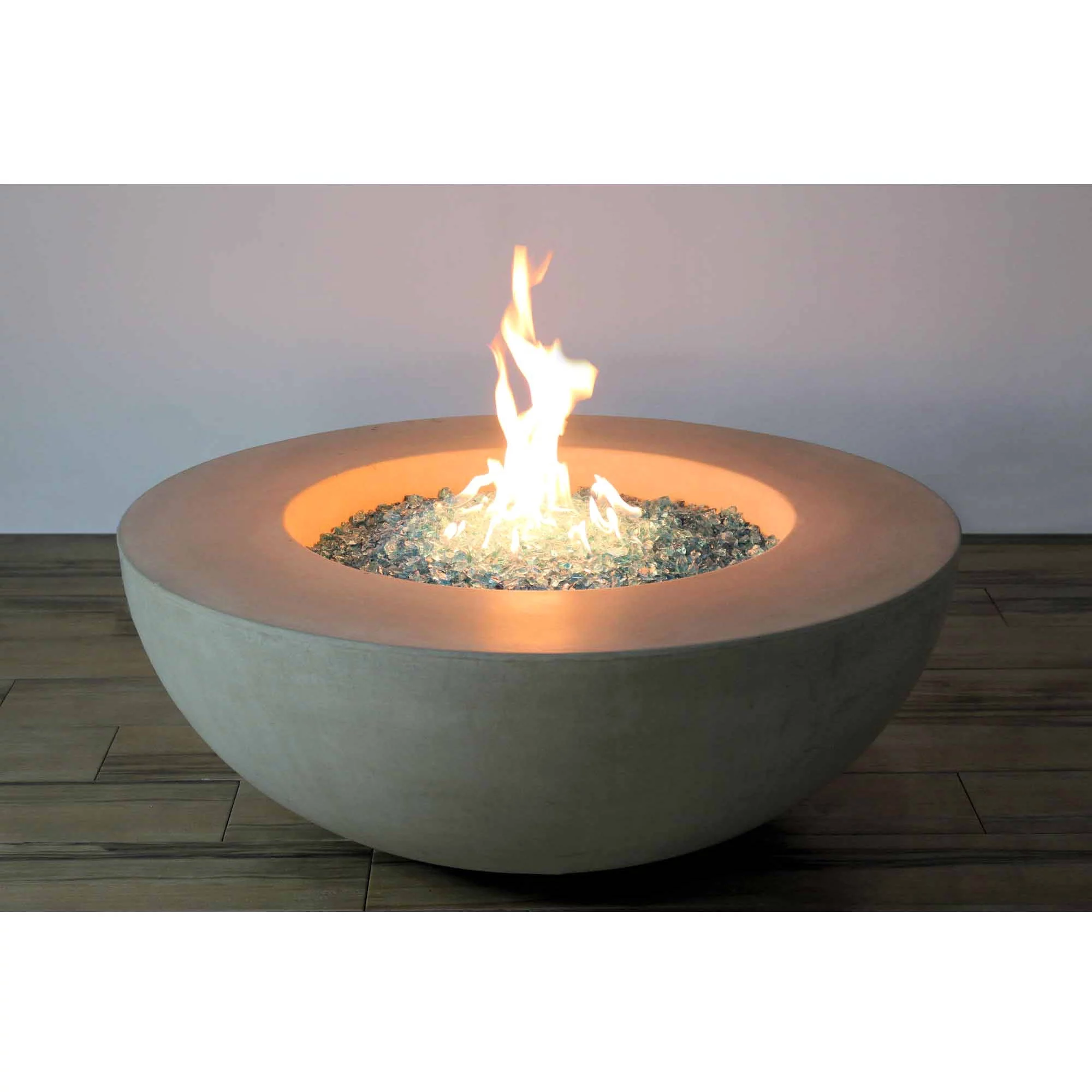 Dragon Glass 10 lb Royal Blue Landscape & Fire Pit Glass, 1/2