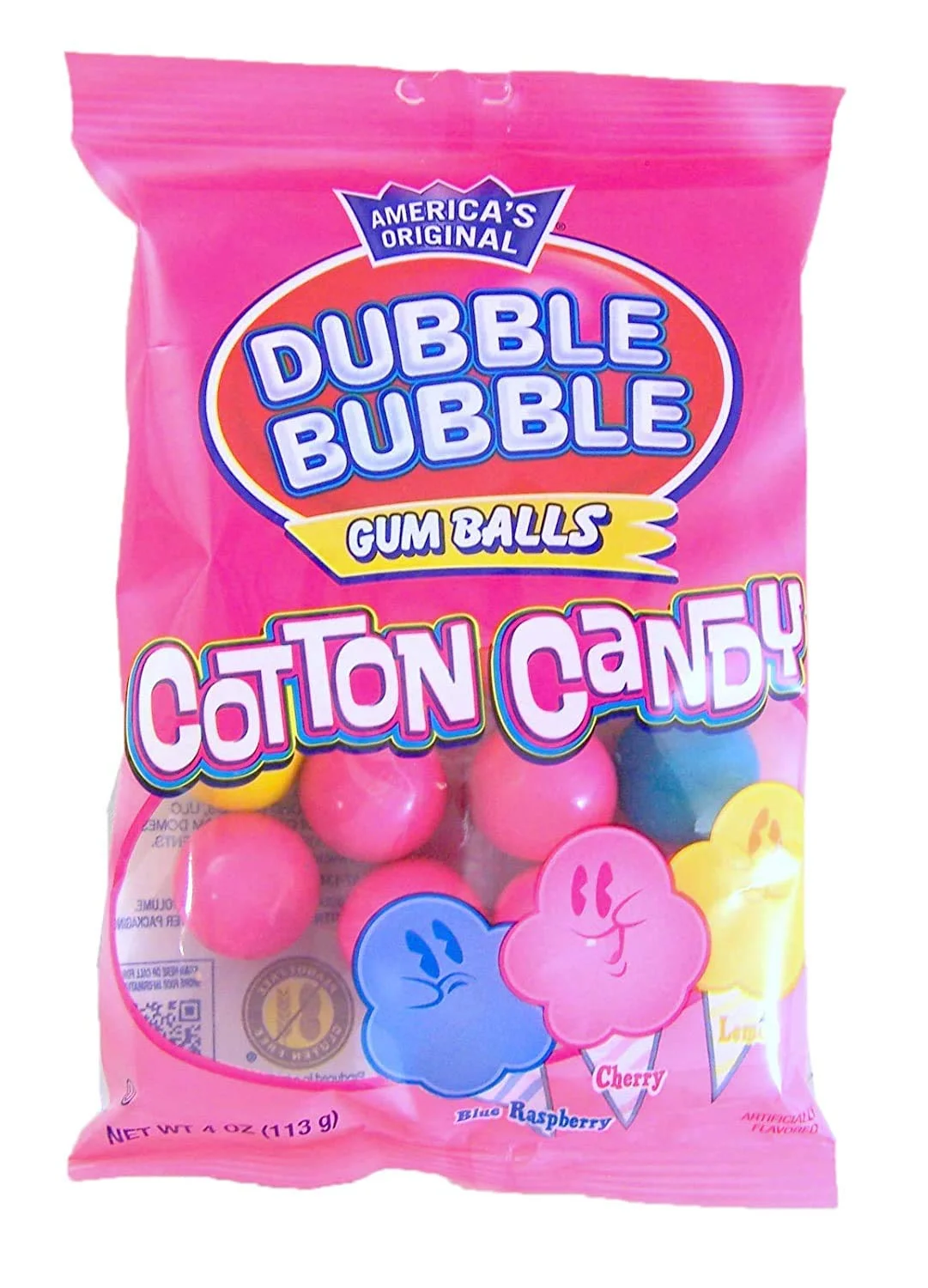 Cotton Candy Gum s, 4 Ounce, Pack Of 3