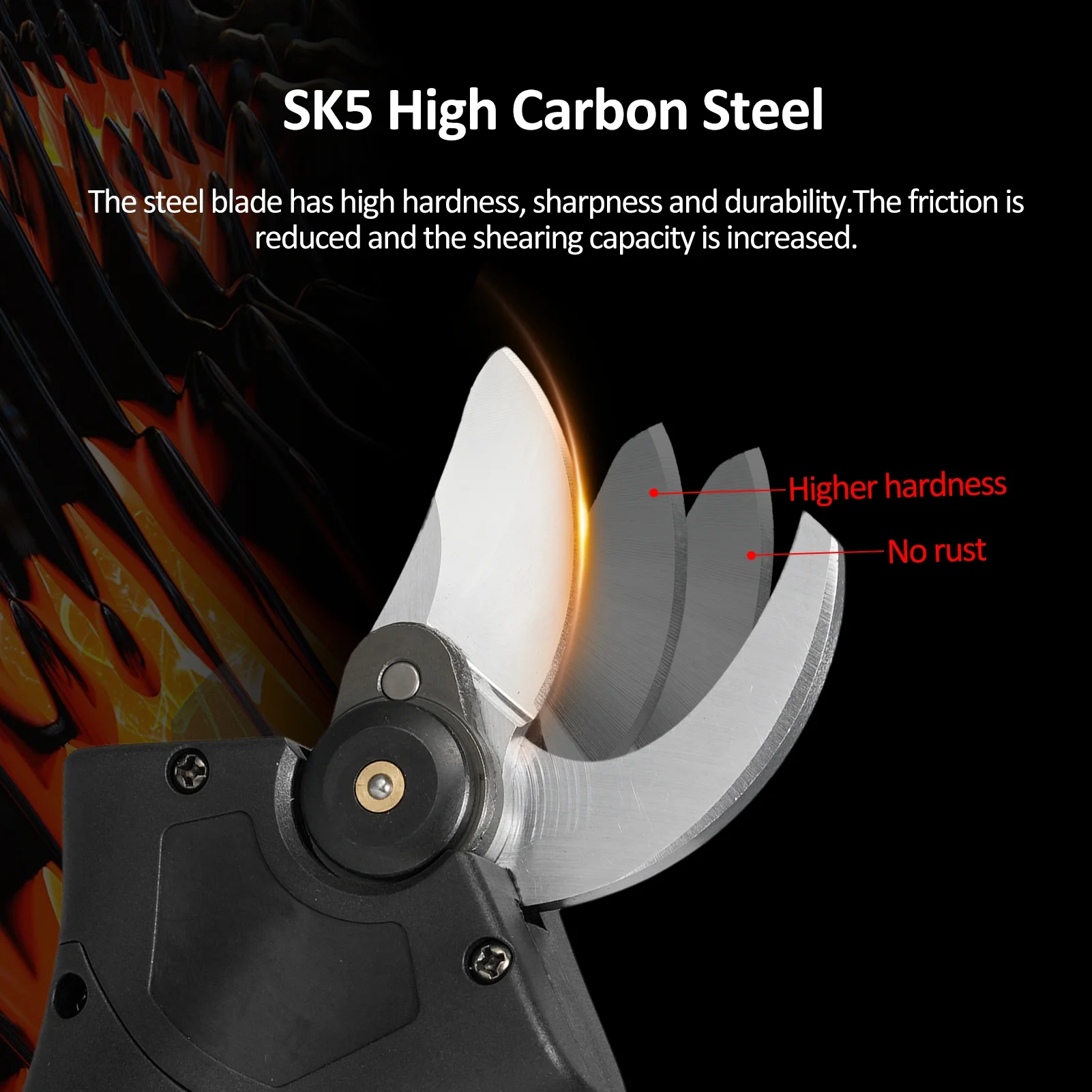 Dadypet Electric scissors,Carry Case Shears With Carry Portable Handheld 30mm Max Case Reable 2000mah Pruner Clippers 30mm Branch Pruner 2000mahBattery 30mm 21v Shears Case Diameter Pruner