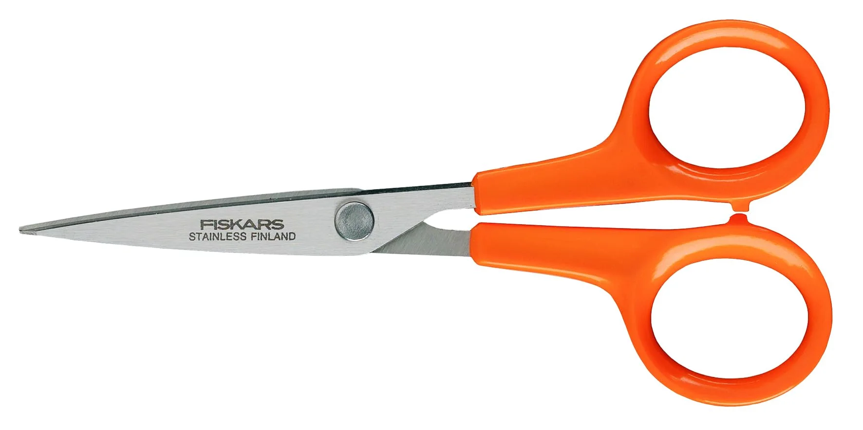 Fiskars Classic Micro-Tip Needlework, Metal, Orange, 5.9 x 1.2 x 12.6 cm