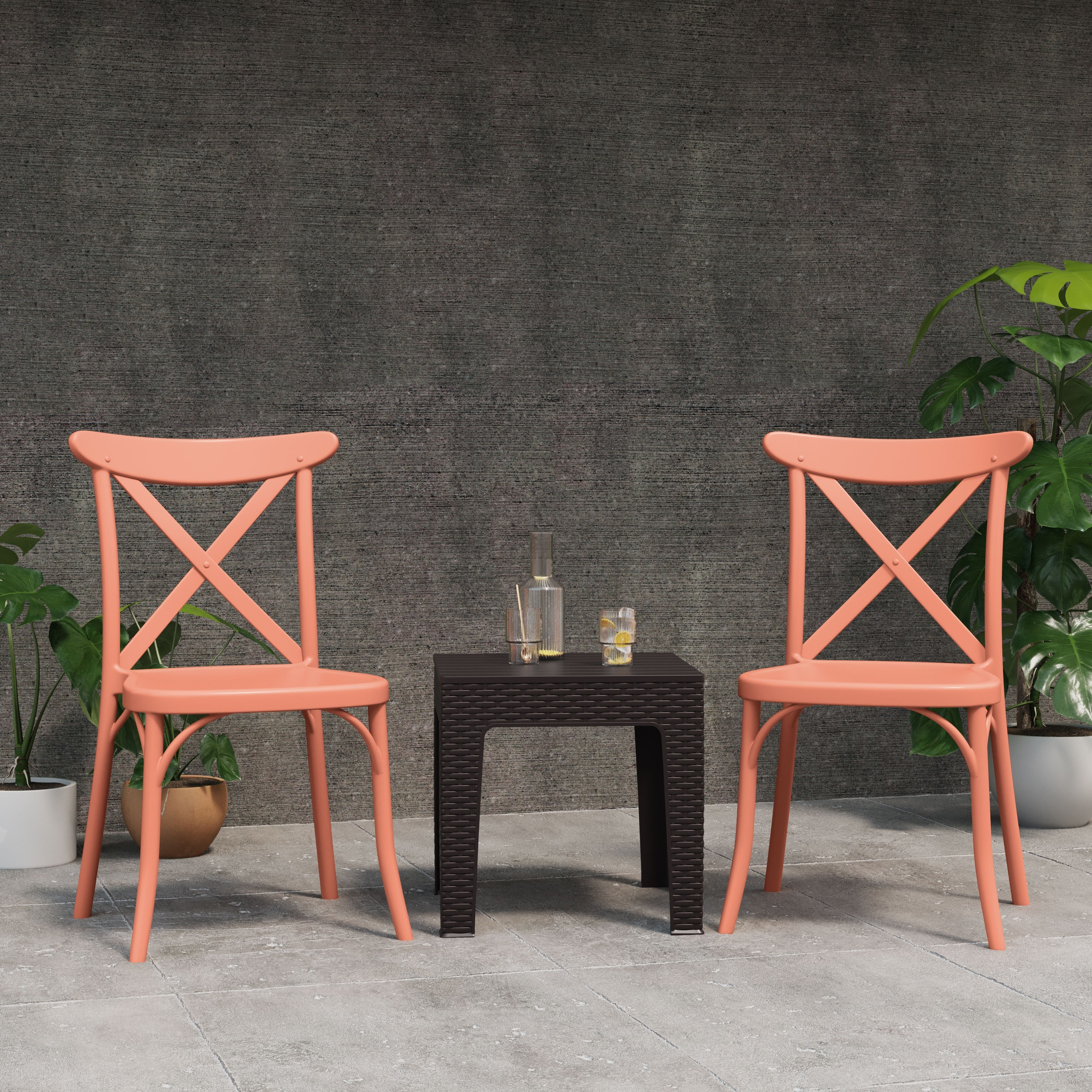 Xenia 3-Piece Bistro Set
