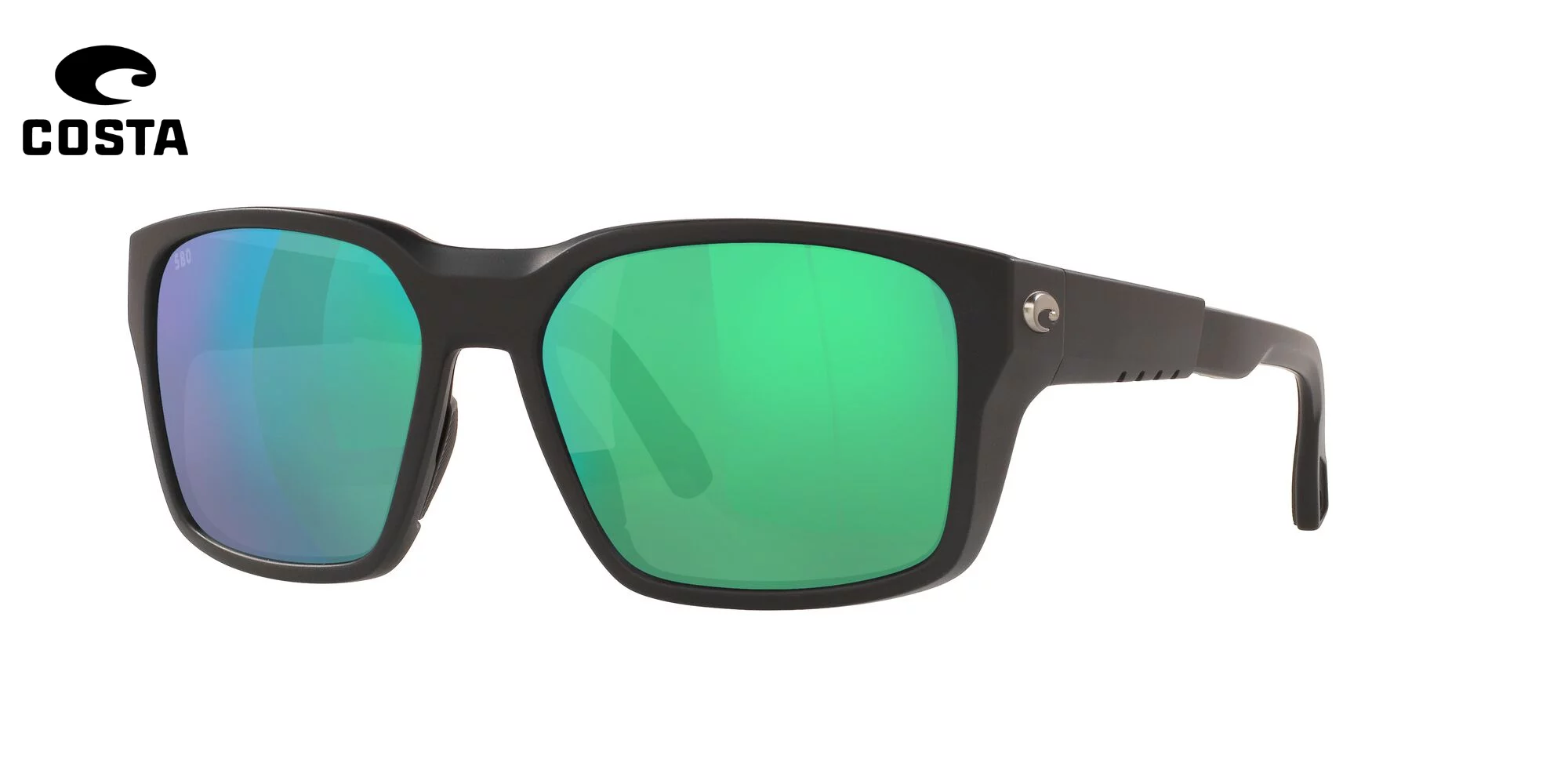 Costa Del Mar Tailwalker Copper Silver Mirror Square Men's Sunglasses TWK 254 OSCGLP