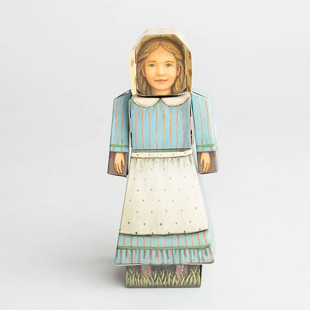 CUBLES Little House on The Prairie Set featuring Ma, Pa, Mary, Laura, Caroline  Jack