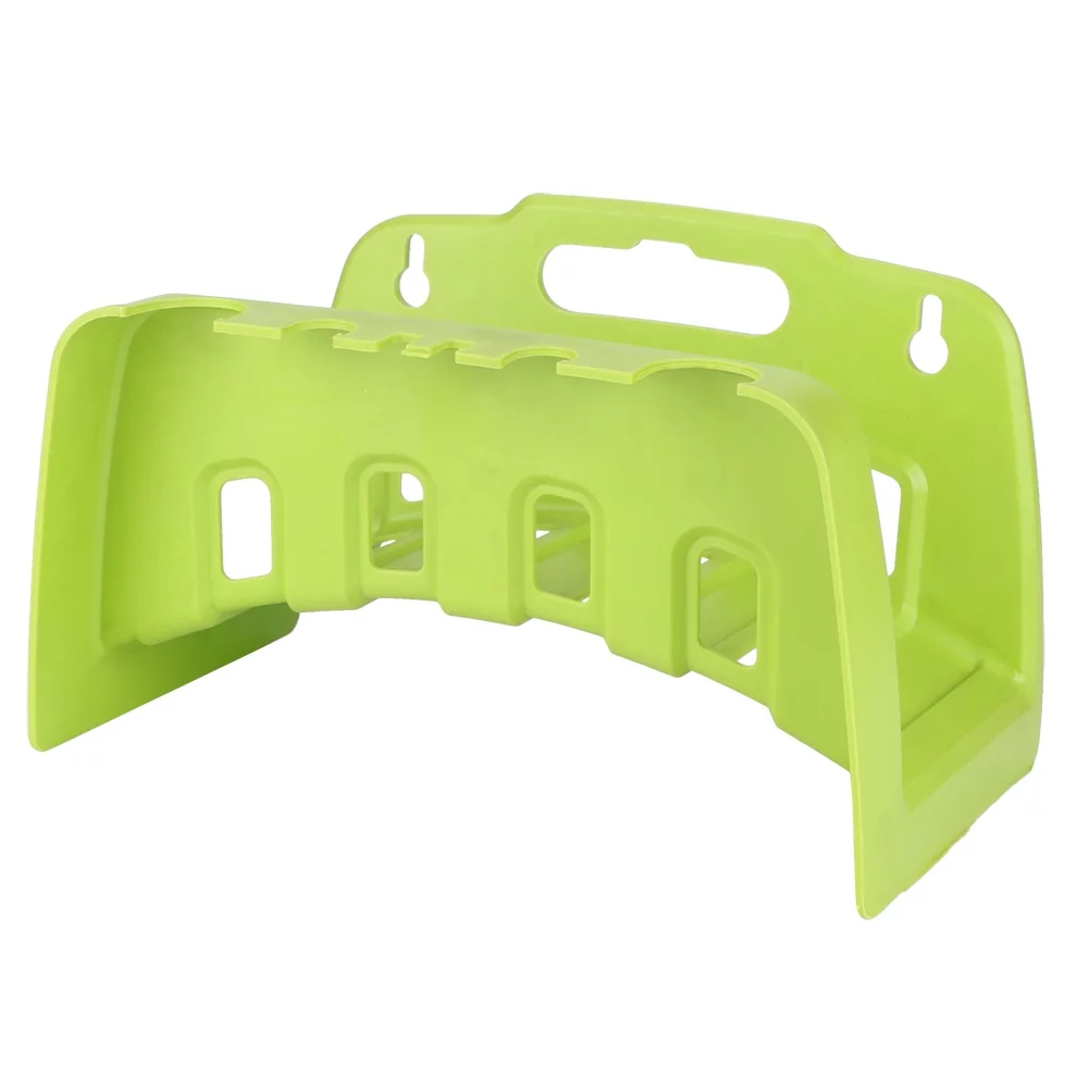 Plastic Water Pipe Rack, Wall Mounted Garden Hose Holder Reel Cart Hose Wall-Mounted Storage Bracket Tools for Garden