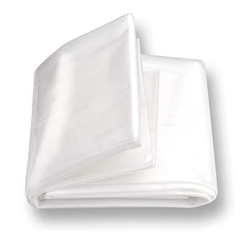 A&A Green Store Greenhouse Plastic 4 Year 6 mil UV Resistant Clear Polyethylene Film (12' x 25')