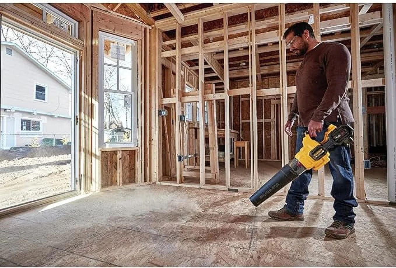 Open Box DEWALT FLEXVOLT 60V MAX Blower 125 MPH 600 CFM DCBL772X1 - Yellow/Black