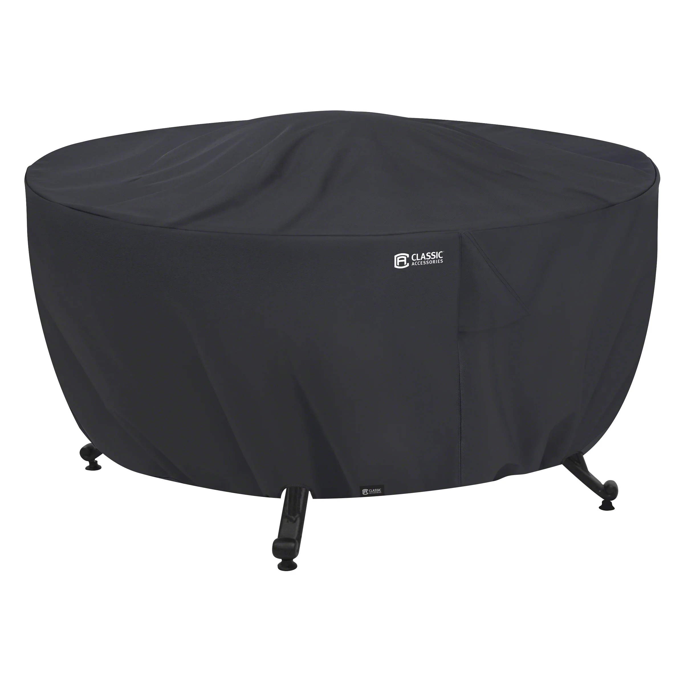 Classic Accessories Water-Resistant 52 Inch Round Fire Pit Cover