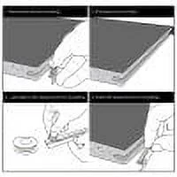 Outwater Plastic T-molding 1-1/8 Inch Natural Oak Woodgrain Flexible Polyethylene Center Barb Tee Moulding 250 Foot Coil