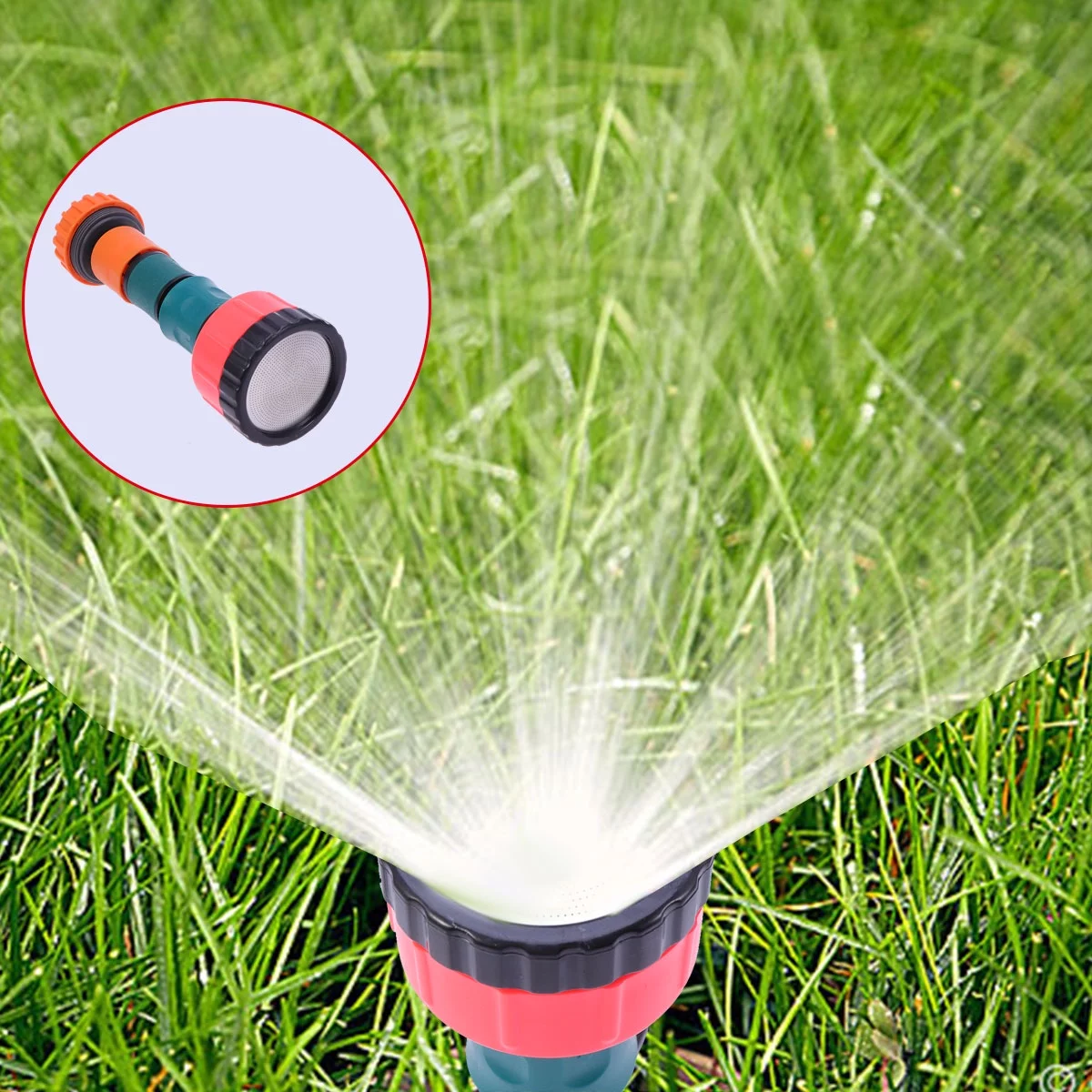Gongxipen 1 Inch 1000 Hole Gardening Shower Watering Flower Garden Sprinkler