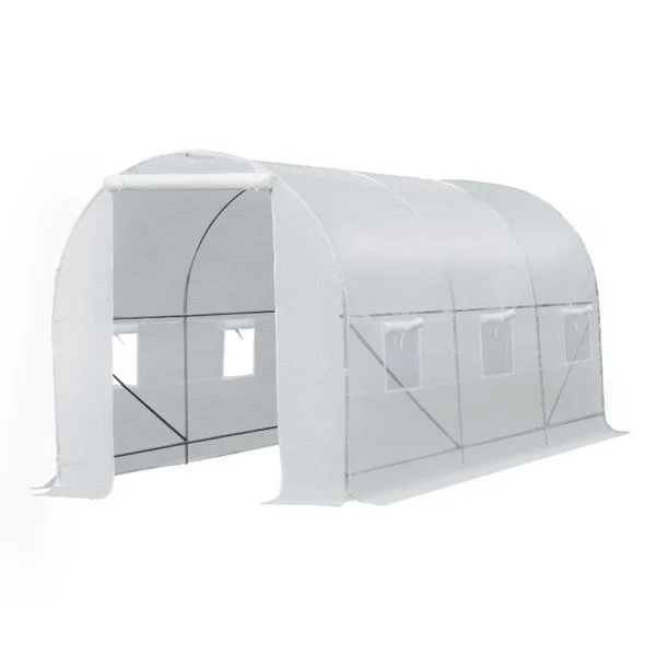Spacious Walk-In Tunnel Greenhouse - 88.19 - Easy Year-round Gardening