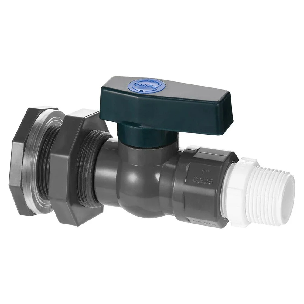 Tank Pool Bucket Rain Barrel Valve Diverter Seal Water Tight Garden Spigot Kit