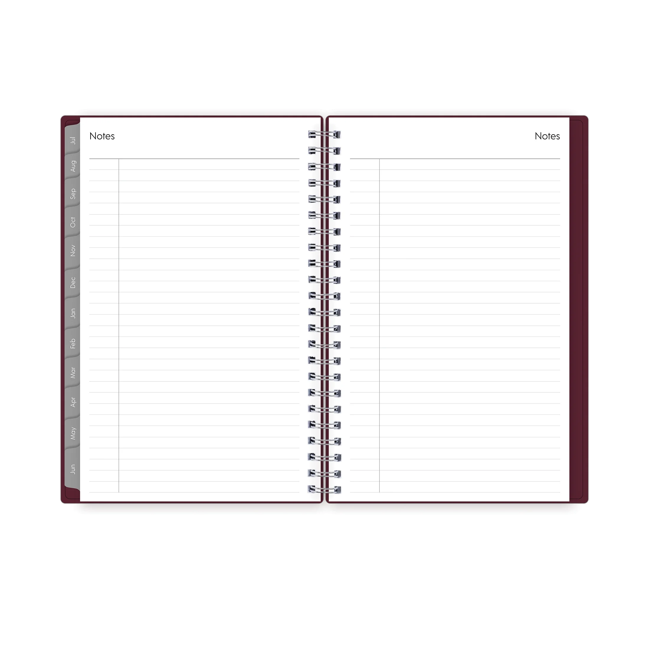 2024-25 Weekly Monthly Planner, 5x8, by Blue Sky, Berry