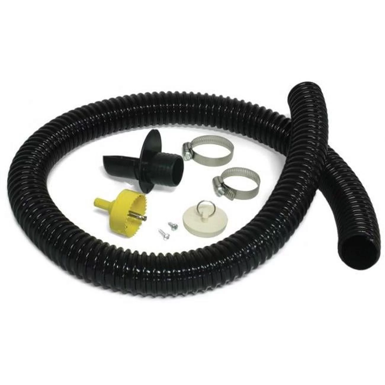 Algreen Products 81052 Rain Barrel Deluxe Diverter Kit - Black