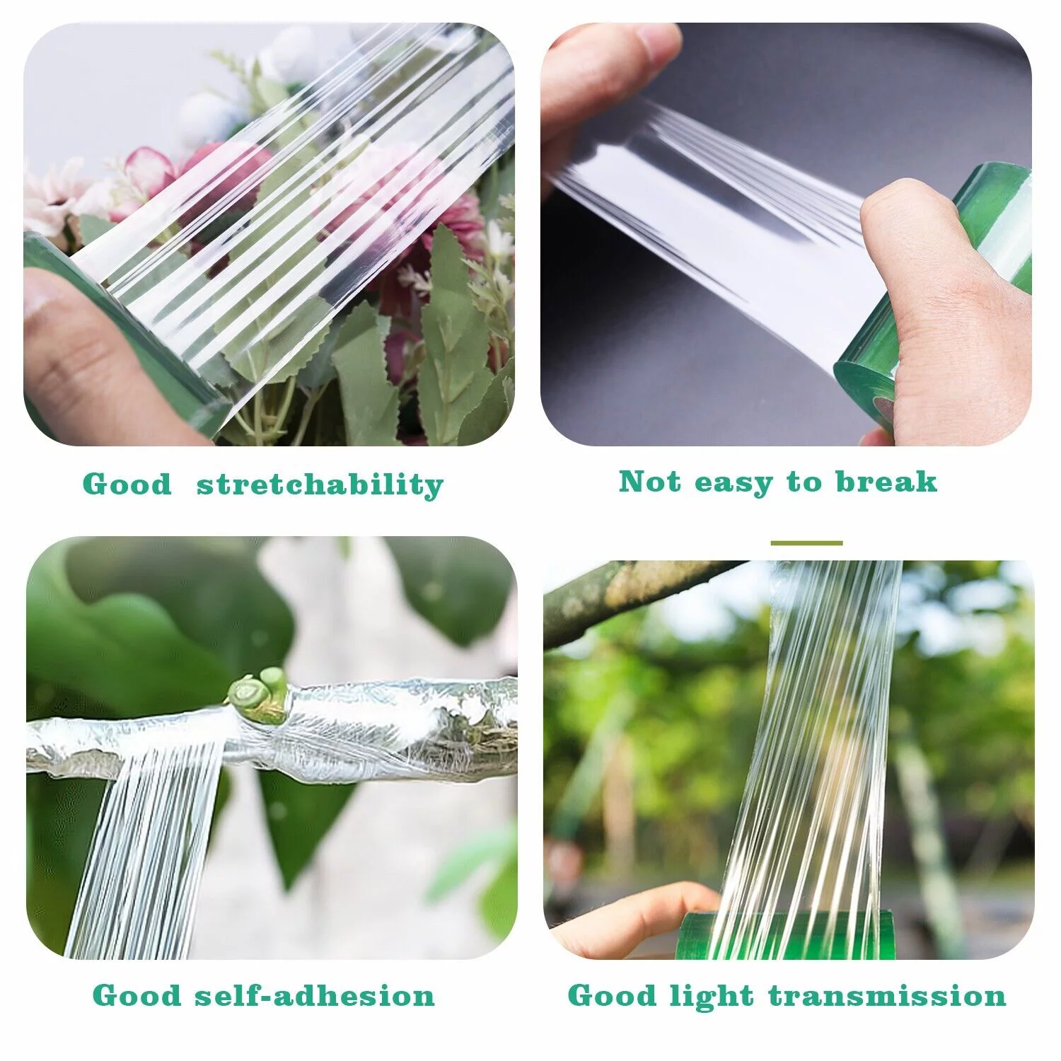 100x Garden Nursery Plastic Pots Flower Plant Container Seed With Label＆Fly Trap