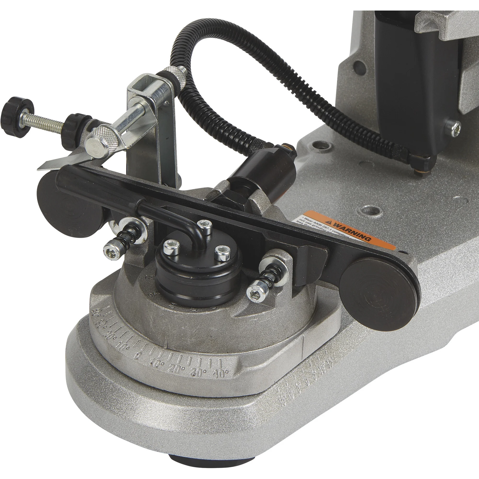 Strongway Electric Chainsaw Sharpener with Hydraulic Assist, 120V, 1/4in. to 3/4in. Pitch, 3,400 RPM