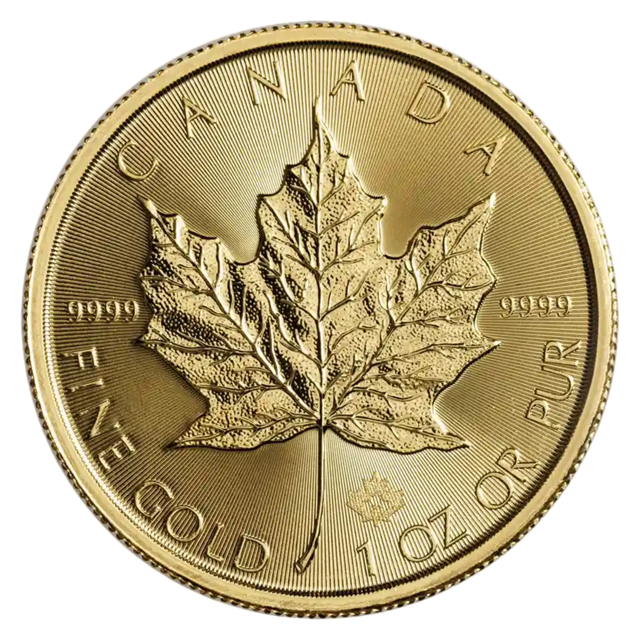 2024 1 oz Canadian Gold Maple Leaf Coin BU