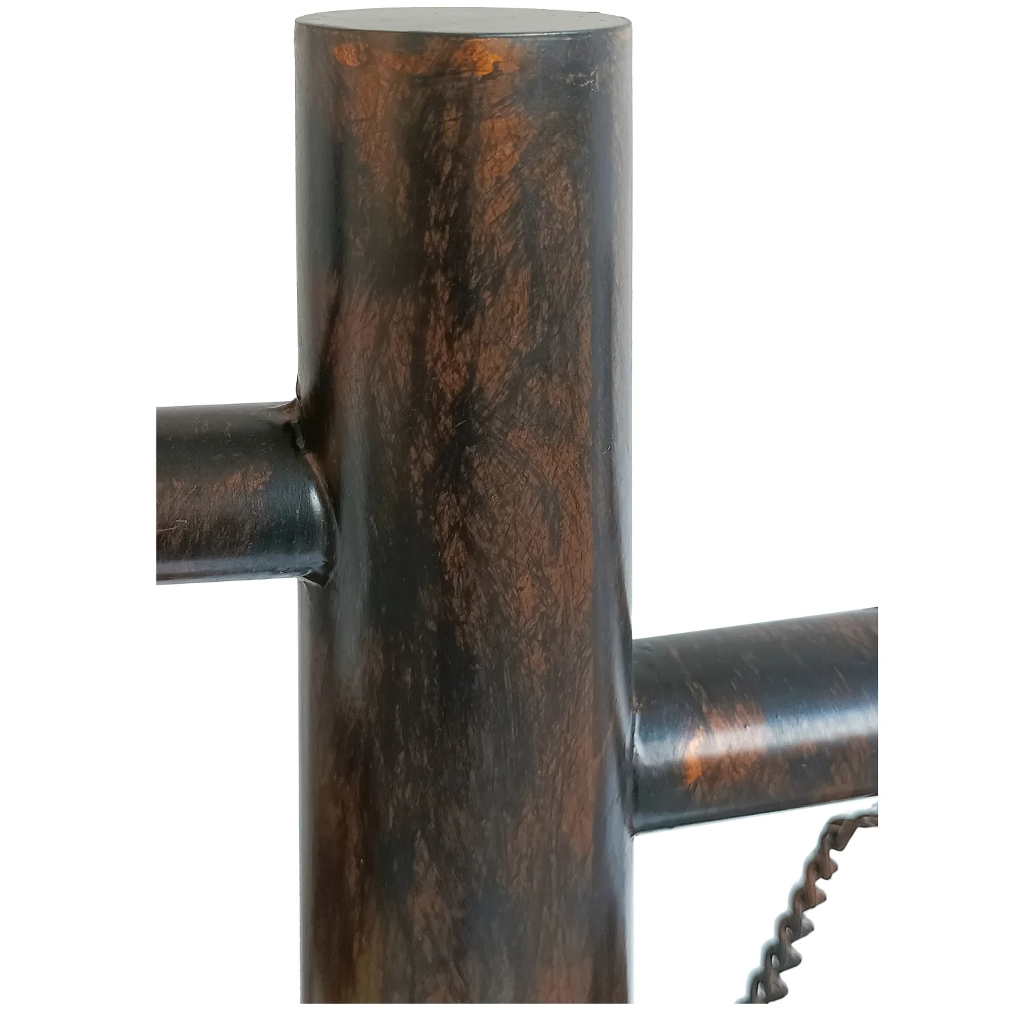 YLtoohoom 52 Inch Tall Plant Stand with 4 Hanging Pots  Antique Bronze  Gold  Black