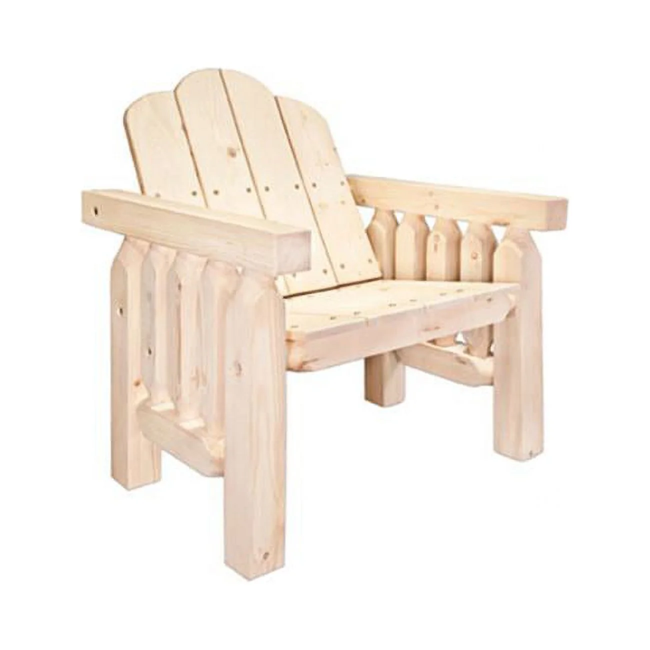Montana Woodworks  Deck Chair - Homestead Collection - Clear Exterior Finish