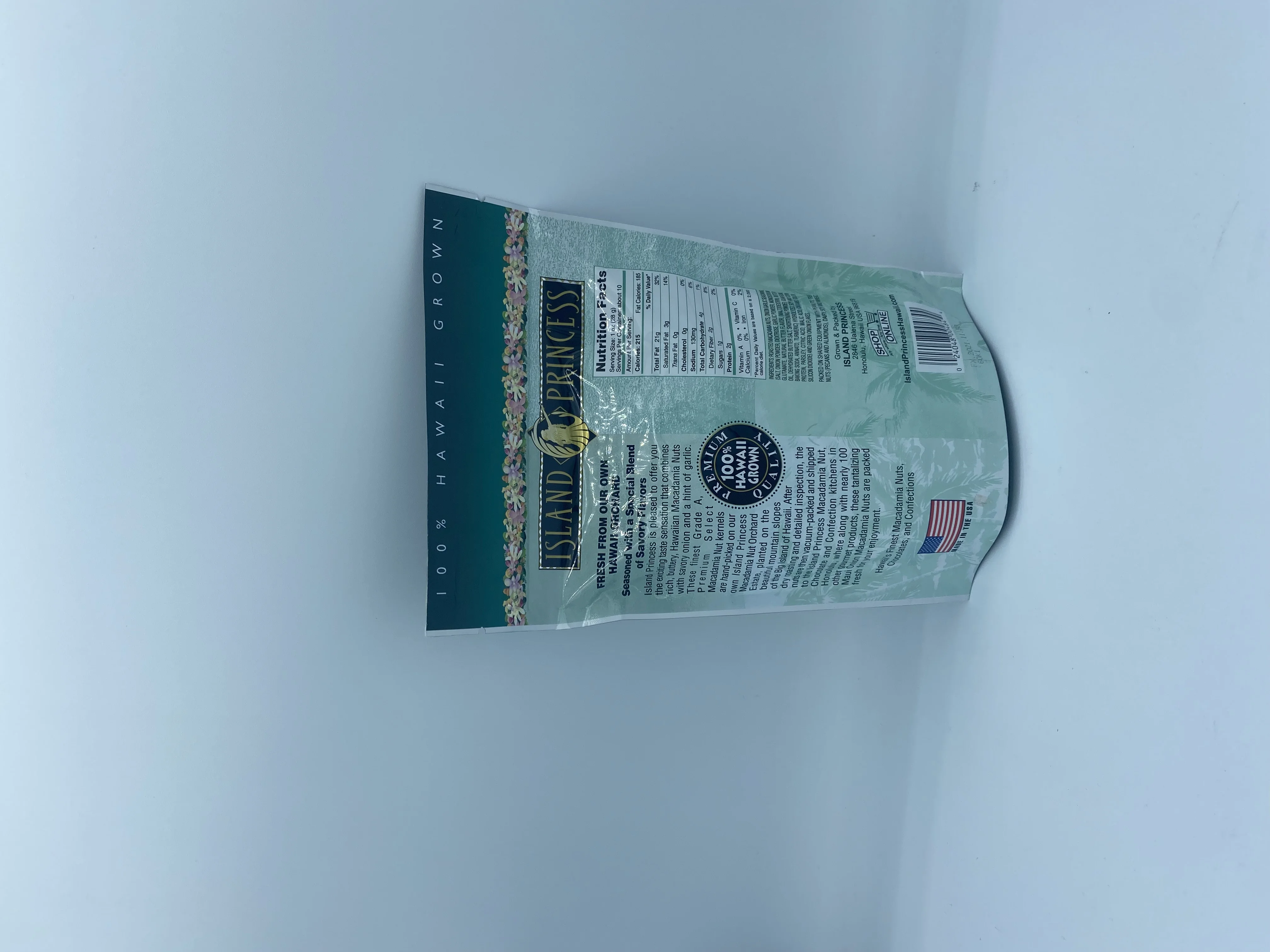 Island Princess Maui Onion Hawaiian Macadamia Nuts , 10 oz.