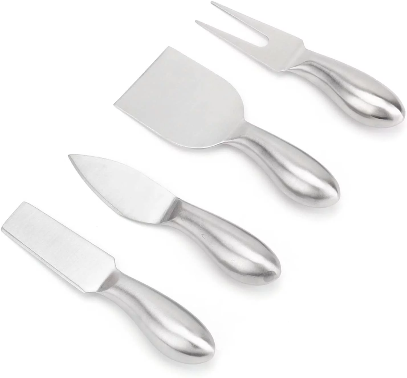 4 Pieces Stainless Steel Cheese Knives Cheese Slicer Cheese Cutter