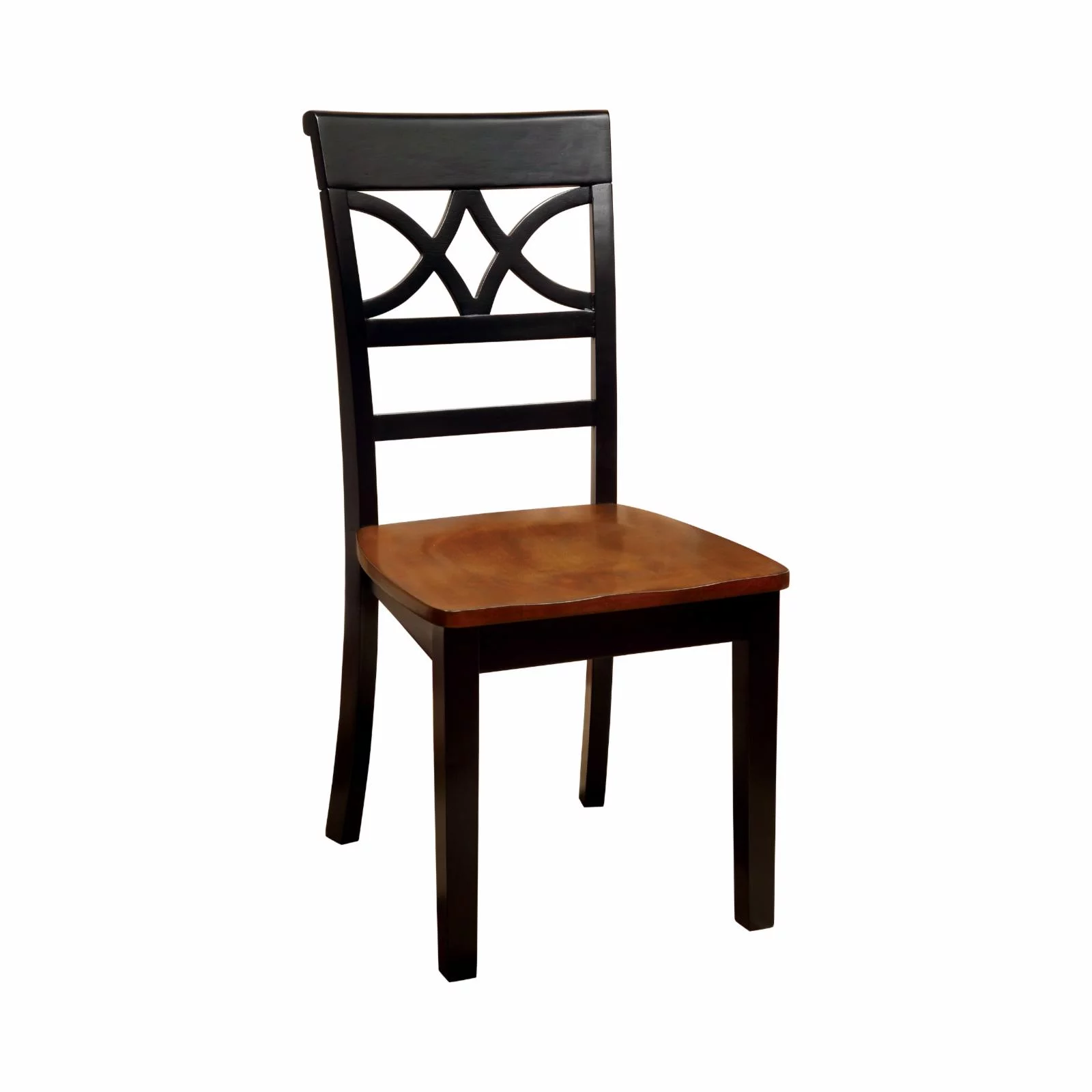 Furniture of America Seaberg Country 2 Tone Chair - Set of 2