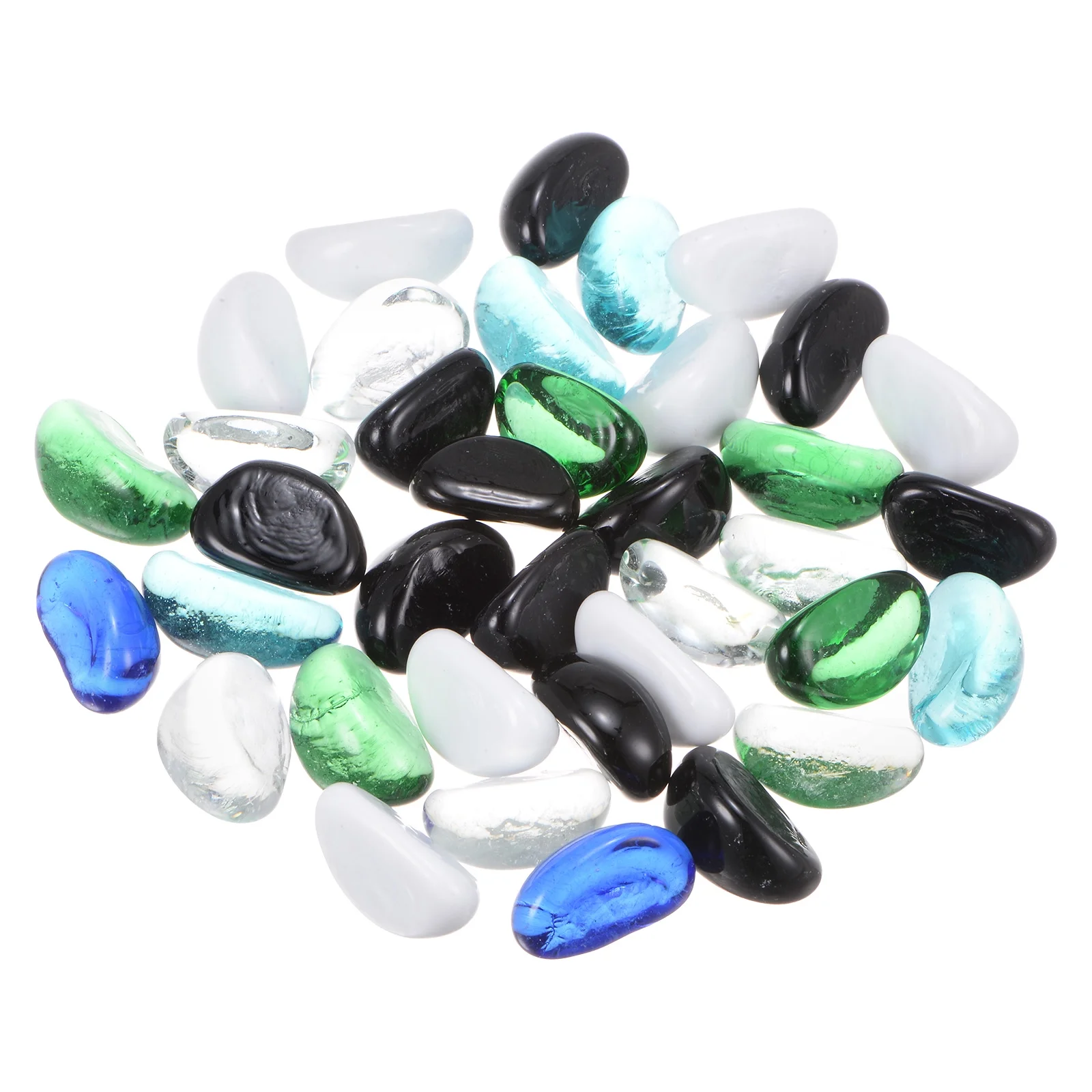 37pcs Fire Glass Beads for Fire Pit 3/4