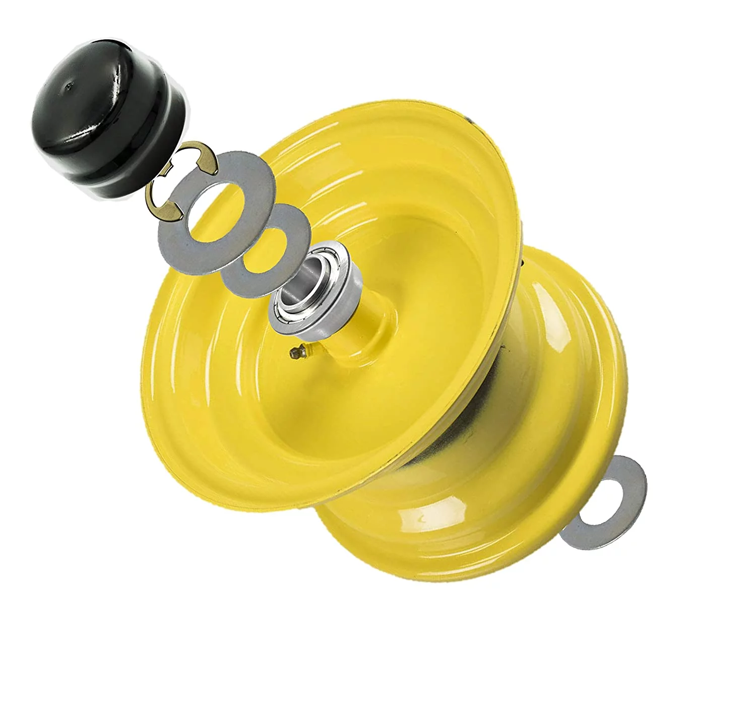 HD Switch 532124959 532009040 9040H 9040-H 491334MA 91334 Front Wheel Bushing to Bearing Conversion Hardware Kit fits Husqvarna Poulan Jonsered Weed Eater Roper Noma Craftsman AYP Tractor Lawn Mower