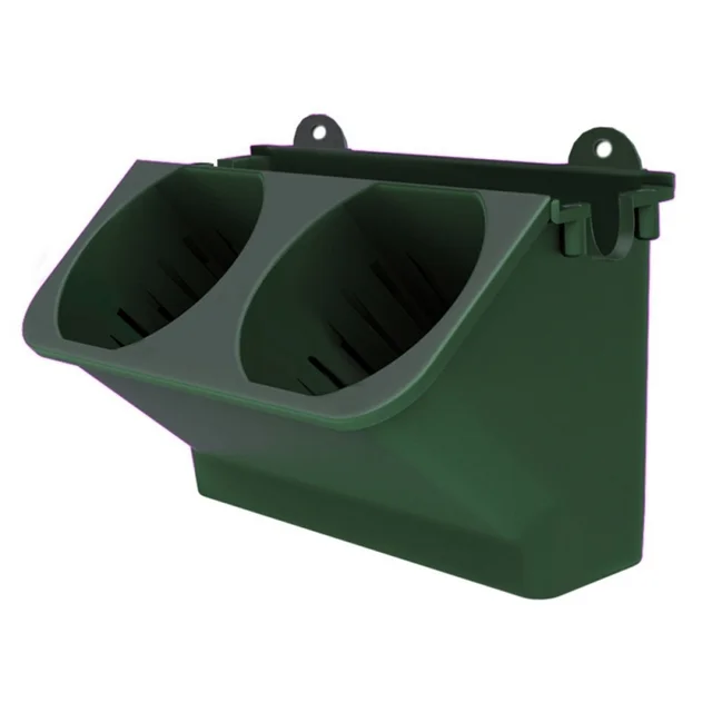 Garden Plant Wall Flower Pot Container Wall Vertical Green wall-mounted Plastic Planting Box  Decor