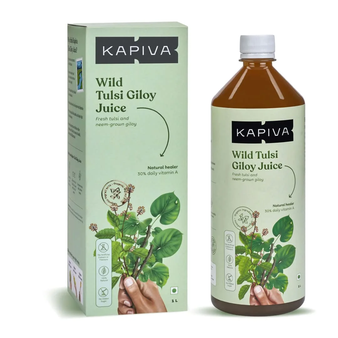Kapiva Wild Tulsi Giloy Juice 1L