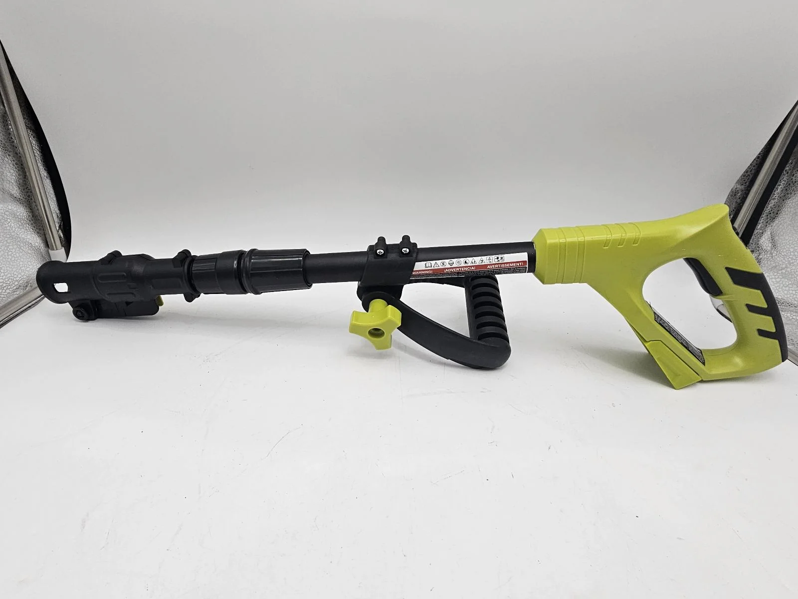 Open Box Sun Joe 24-Volt Cordless Telescoping Cultivator/Weeder - black/green