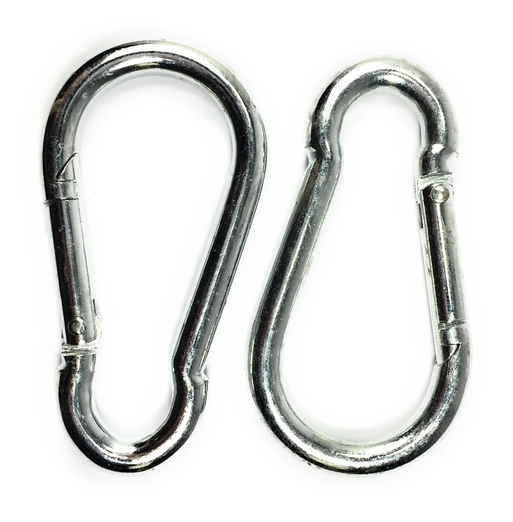 Gorilla Playsets 8mm Zinc Spring Clips, Set of 2 - Attaches Swings and Other Accessories Rated for 300lbs