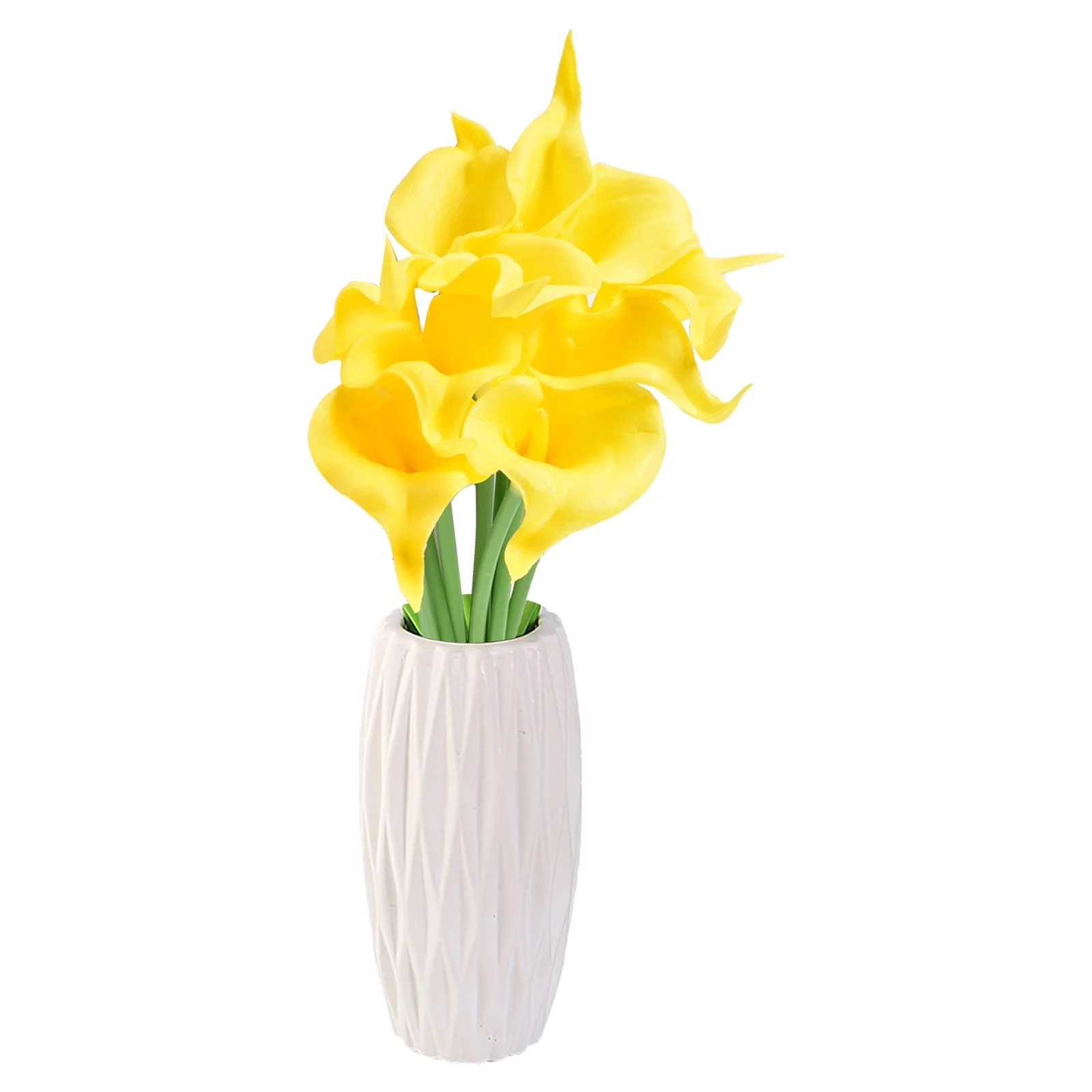 Bnnlsa Artificial Flowers 10Pc Mini Pu Calla Lily Flower Simulation Flower Home Decoration Photography Props