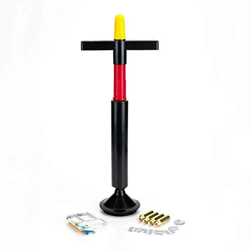 Kleer Drain 100 Heavy Duty Toilet Plunger, Powerful CO2 Air Pressure, Instant Drain Opener for Sinks, Toilets, Bathtubs, Showers